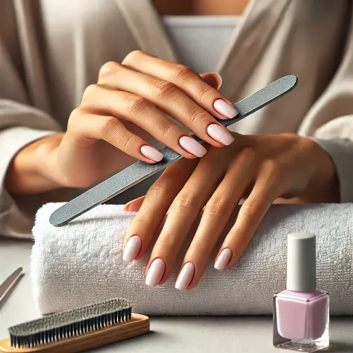 Limado y Esmalte en Manos - 10€